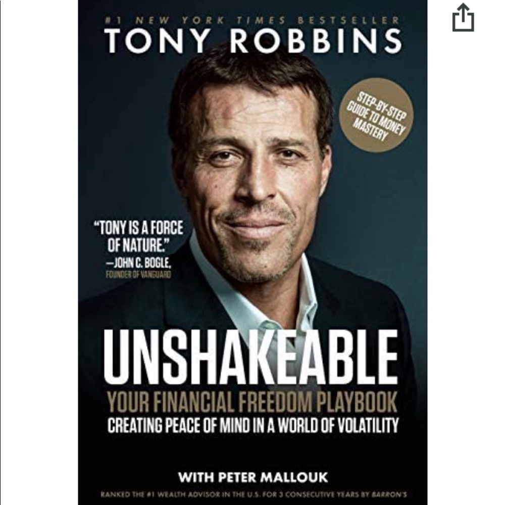 Tony Robbins book. Best motivation speaker